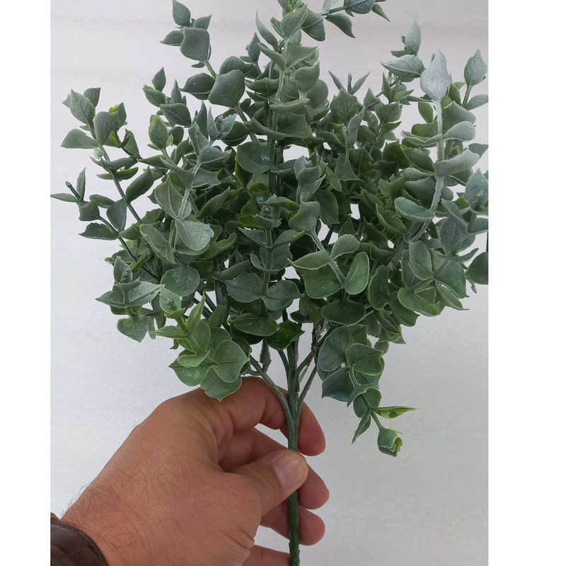 گل مصنوعی مدل بوته شمشاد برفی